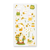 Sunflower Buns Sticker