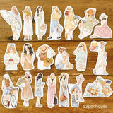 63Penhouse X Windry Ramadhina Sunny Day Girls stickers in tin