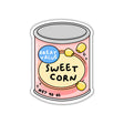 Sweet Corn Sticker