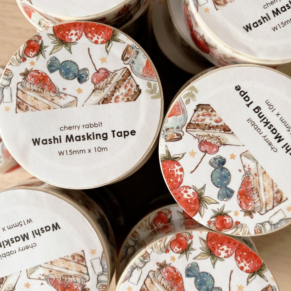 Sweet Desserts Washi Tape