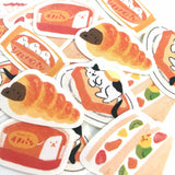 Sweets Animal Workshop Bread Flake Sticker