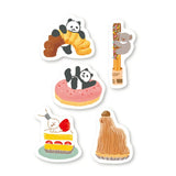 Sweets Animal Workshop Cake Flake Sticker