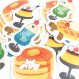 Sweets Animal Workshop Coffee Shop Flake Sticker