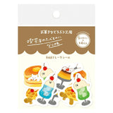 Sweets Animal Workshop Coffee Shop Flake Sticker