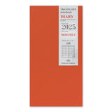 TRAVELER'S notebook 2025 Monthly (Regular Size)