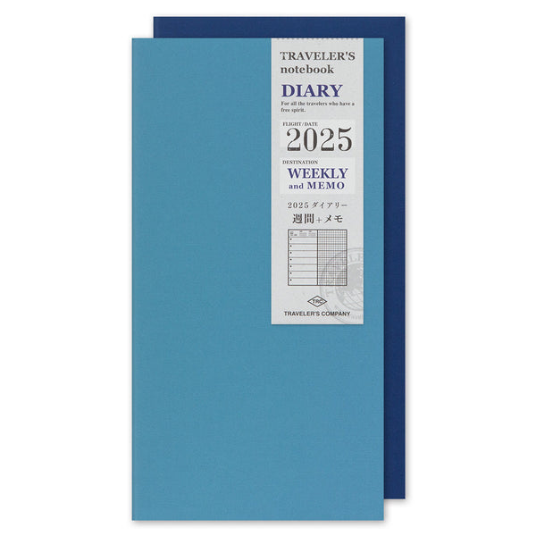 TRAVELER'S notebook 2025 Weekly + Memo (Regular Size)