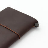 TRAVELER'S COMPANY TRAVELER'S notebook Brown - Passport Size