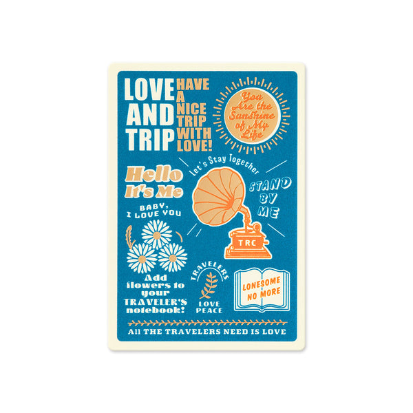 TRAVELER'S notebook Plastic Sheet 2025 (Passport Size)