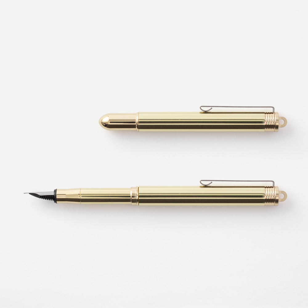 Traveler's Company TRC Brass Fountain Pen