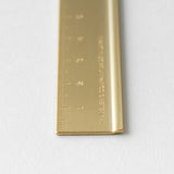 Traveler's Company Brass Ruler