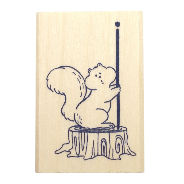squirrel rubber stamps