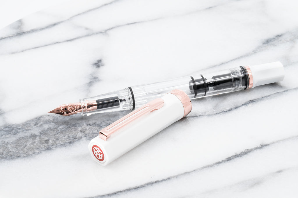 TWSBI ECO White RoseGold Fountain Pen