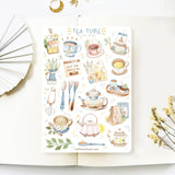 Tea Time Sticker Sheet