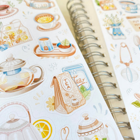 Tea Time Sticker Sheet