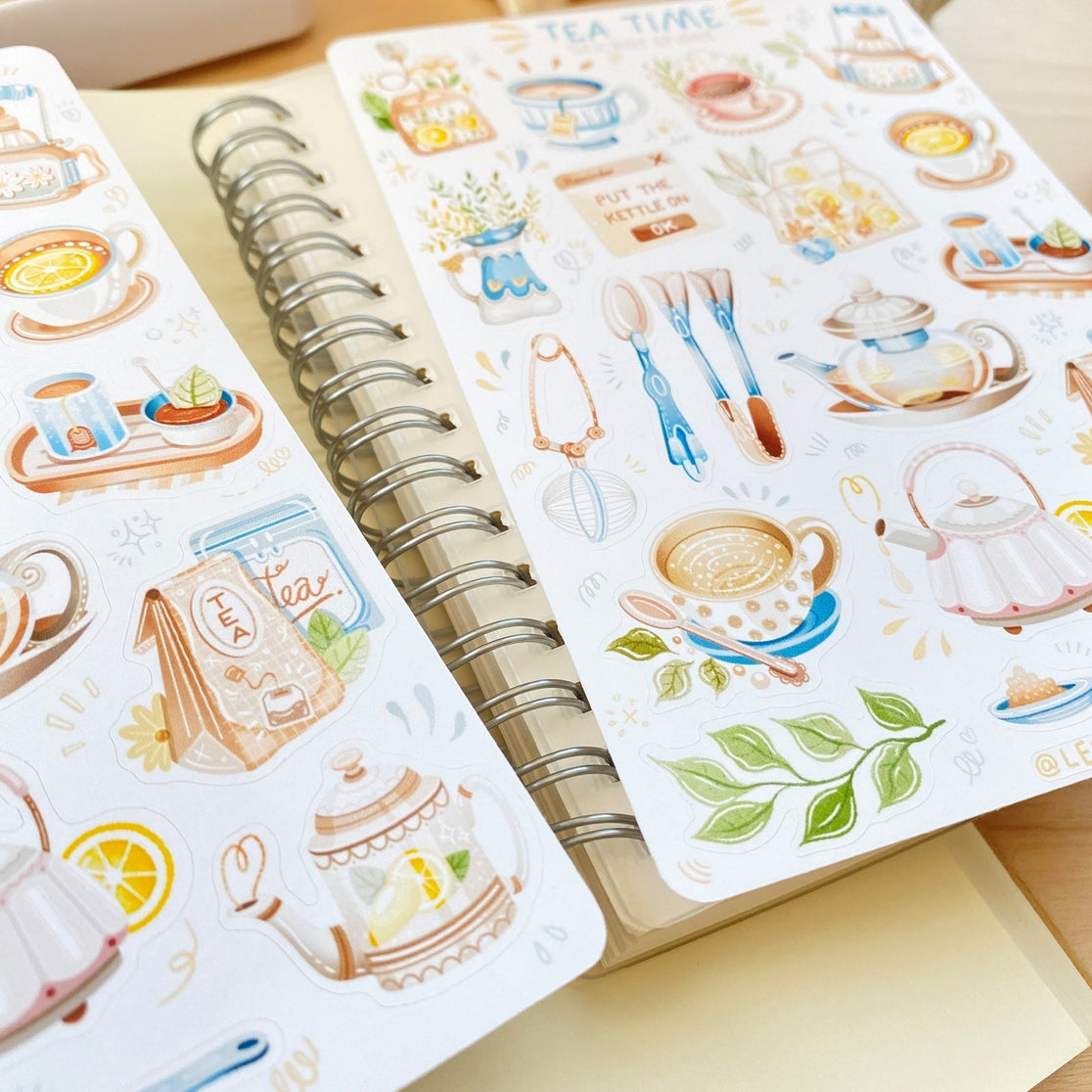 Tea Time Sticker Sheet