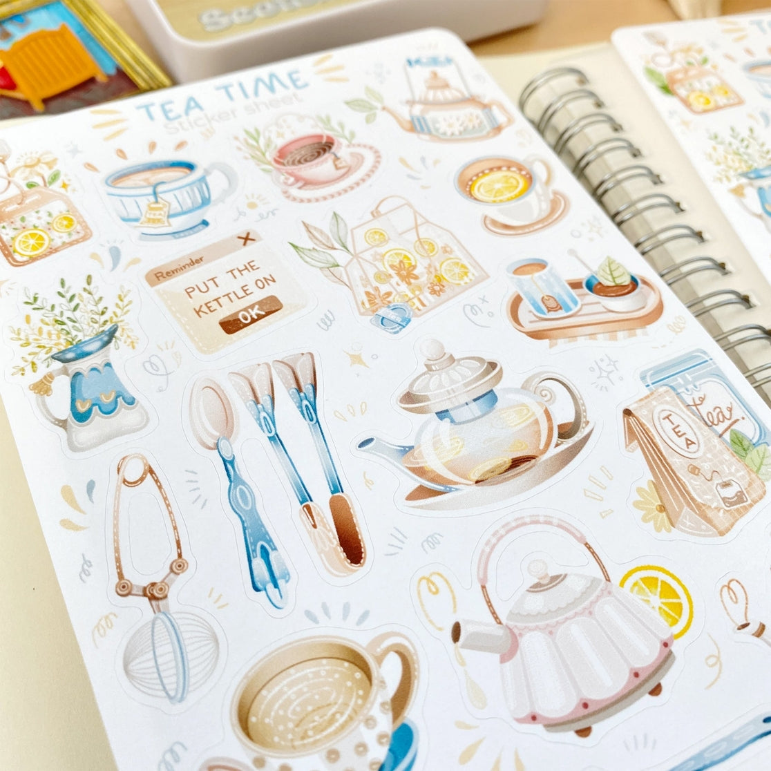 Tea Time Sticker Sheet