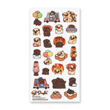 The Adventures of Puglie & Ollie Sticker Sheet