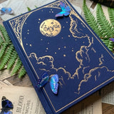 The Astronomer Blank Notebook Gold Foil