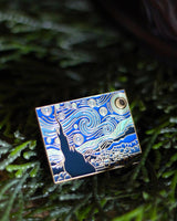 The Starry Night Enamel Pin