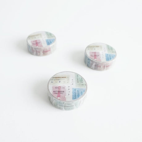 Ticket Washi Tape