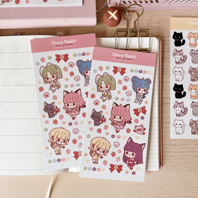 Tokyo Mew Mew Sticker Sheet