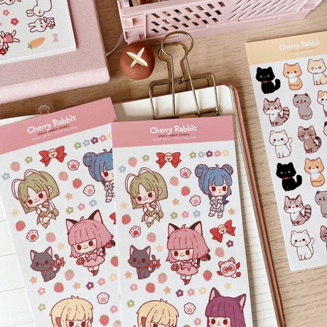 Tokyo Mew Mew Sticker Sheet