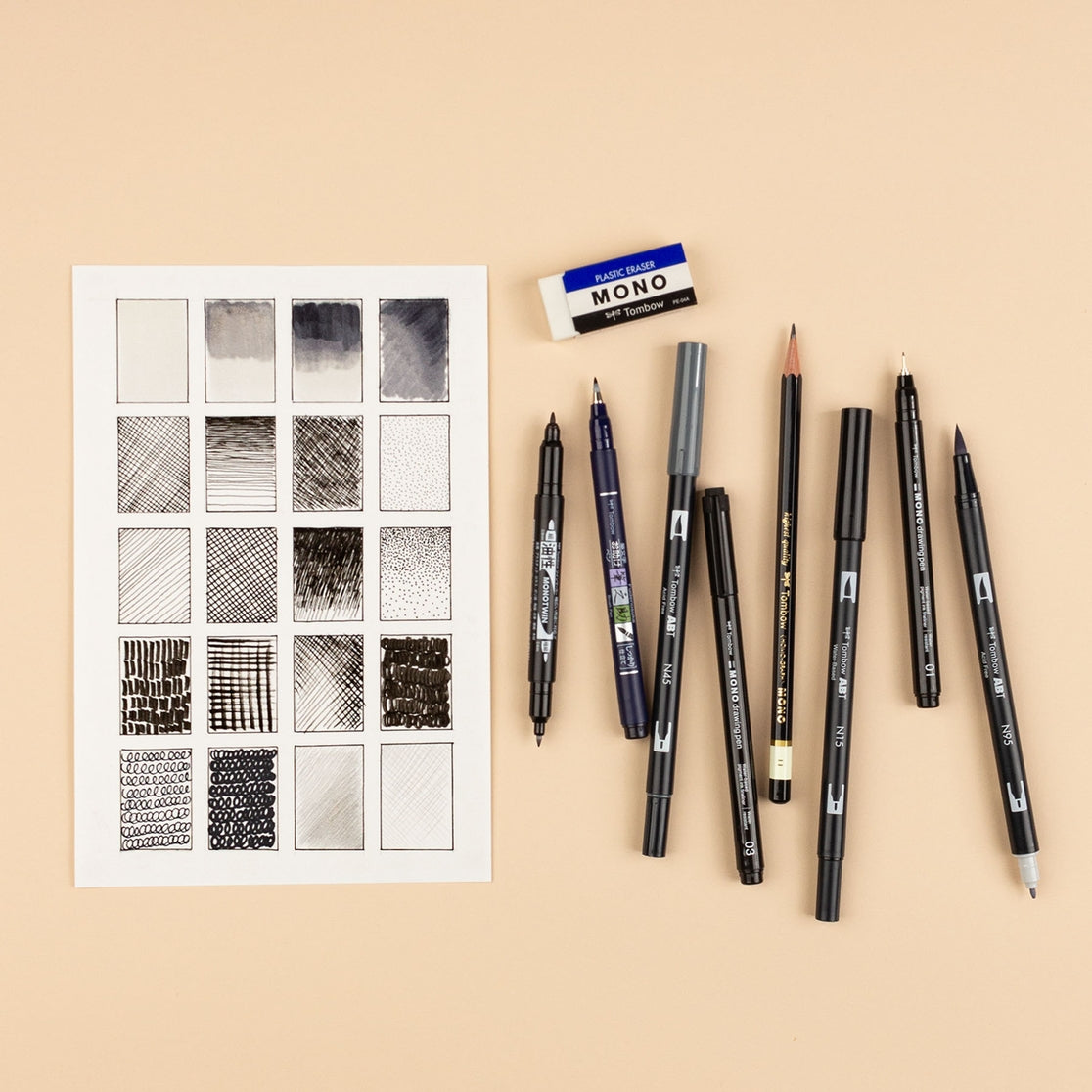 Tombow Illustration Set