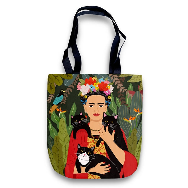 Bolso de mano Trio Cats y Frida Kahlo 