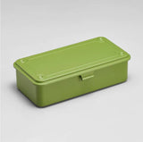 Toyo Steel Stackable Storage Box T-190 Japanese Tea Green