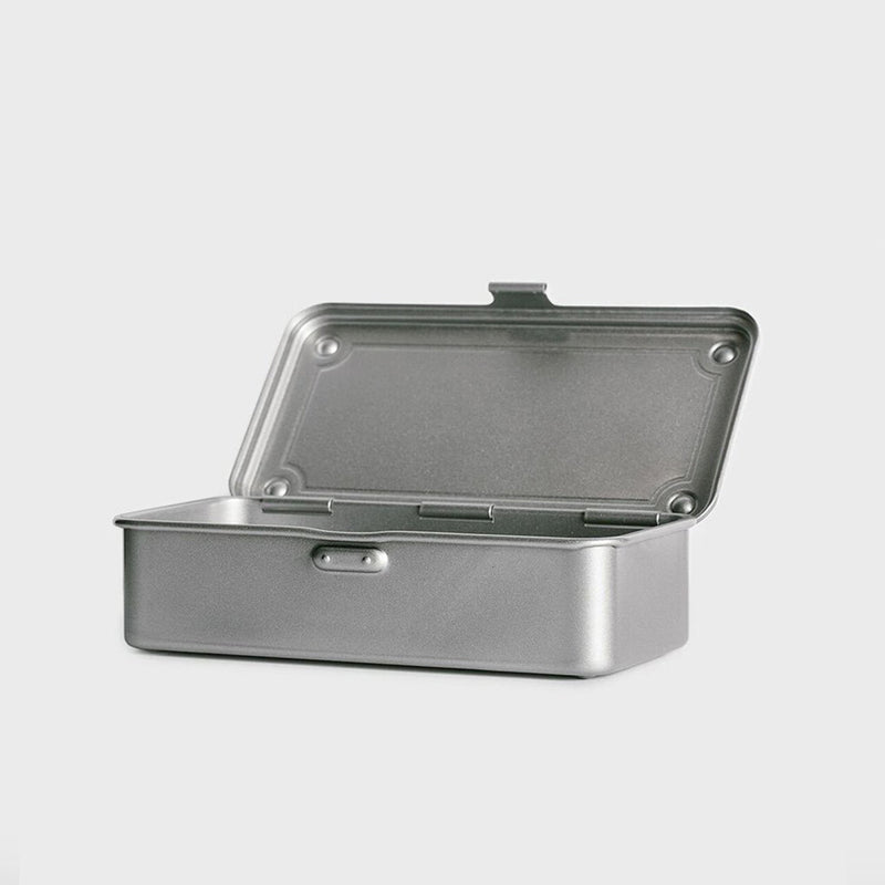 Caja de almacenamiento apilable Toyo Steel T-190 negra