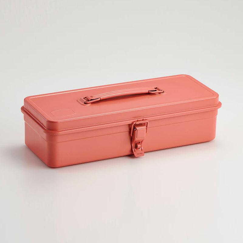 Caja de herramientas Toyo Steel T-320 Coral vivo