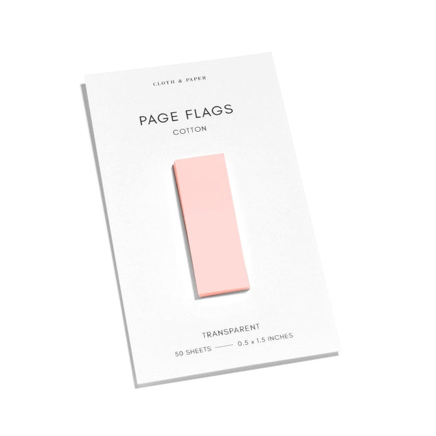 Transparent Page Flags Cotton