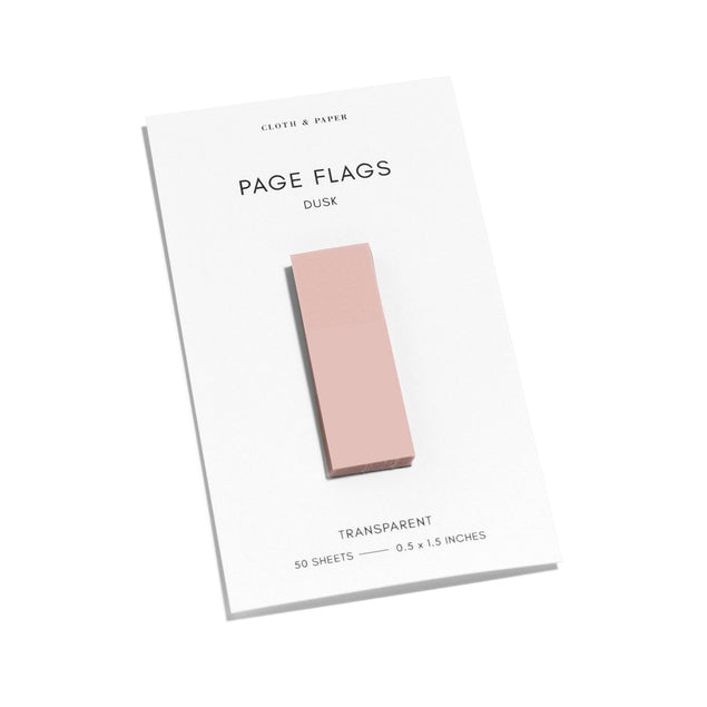 Transparent Page Flags Dusk