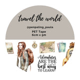 Travel the World PET Tape