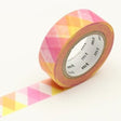 MT Washi Tape Triangle and Diamond Pink