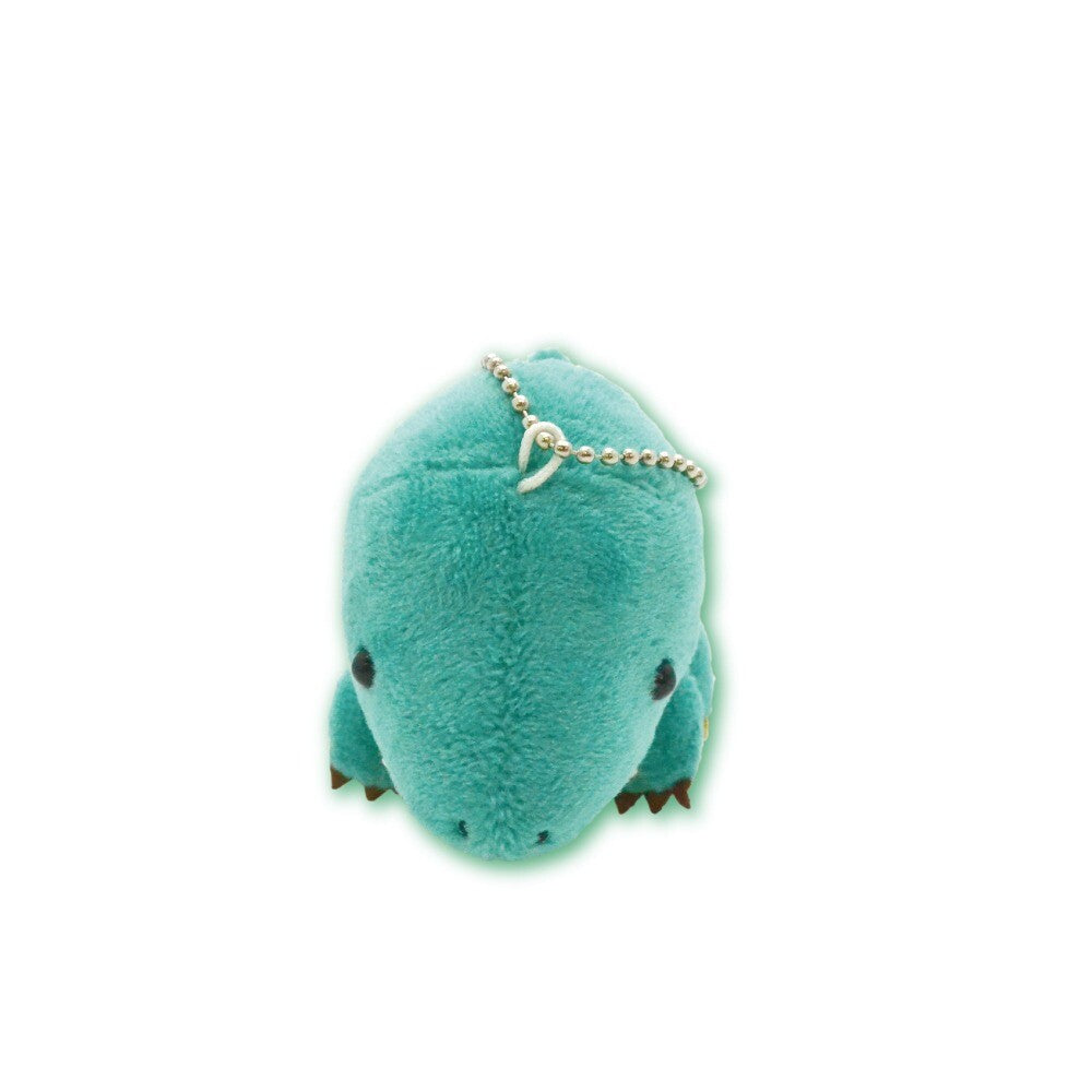 Tyrannosaurus Plush Keychain Green