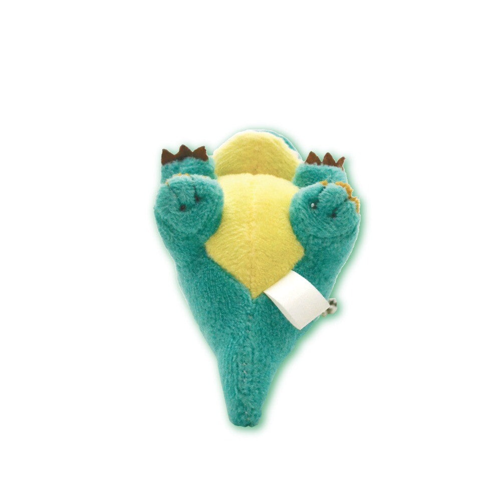 Tyrannosaurus Plush Keychain Green