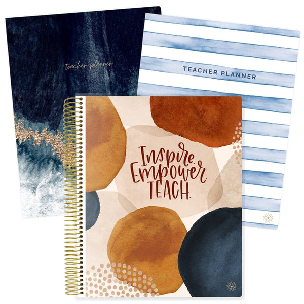 Undated Teacher Planner - Interchangeable Cover