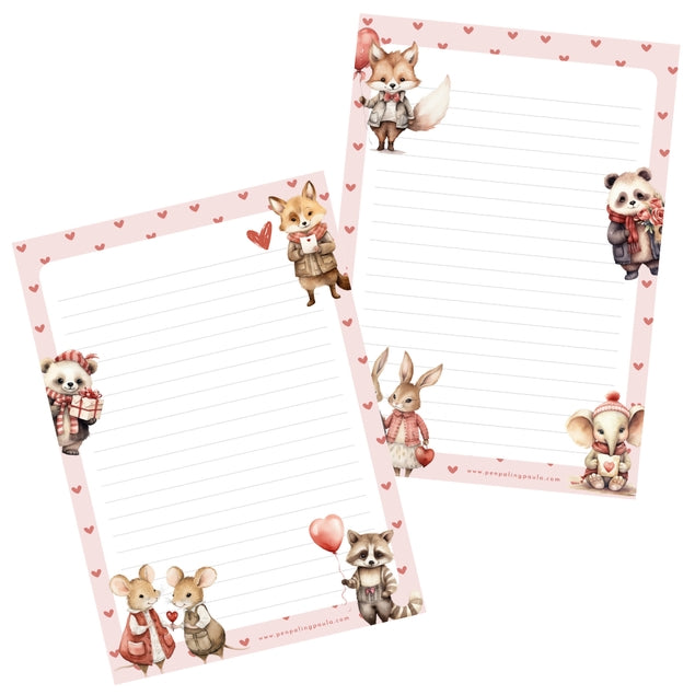 Valentine's Letter Pad