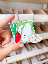 Veggie Friends Sticker