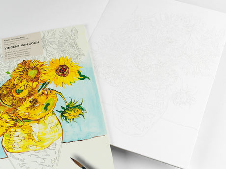 Vincent Van Gogh Artists' Coloring Book