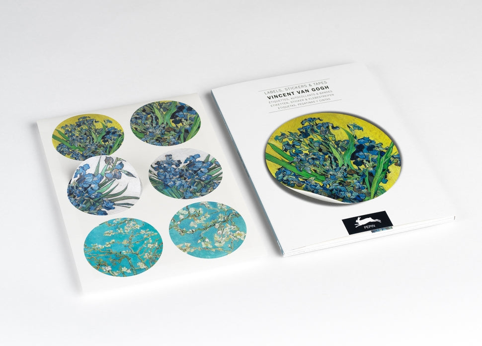 Vincent Van Gogh Label Sticker & Tape Book