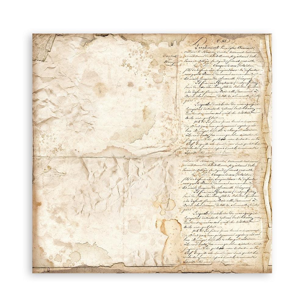 Vintage Library Background Paper Pad 12"X12"