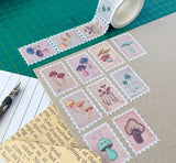 Vintage Mushroom Volume I Stamp Washi Tape