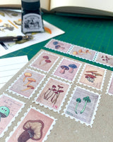 Vintage Mushroom Volume I Stamp Washi Tape