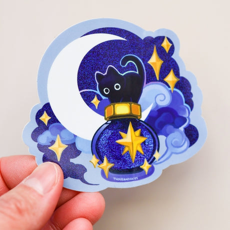 Deep Sky Ink Potion Vinyl Sticker