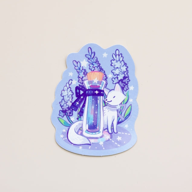 Ink Potion Icy Lavender Vinyl Sticker