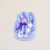 Ink Potion Icy Lavender Vinyl Sticker