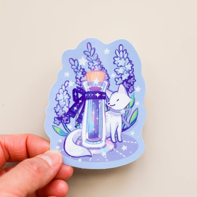 Ink Potion Icy Lavender Vinyl Sticker