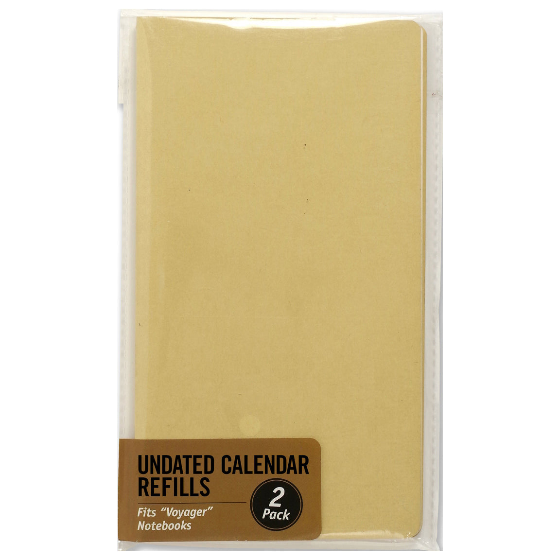 Voyager Undated Calendar Refill (2-pack)